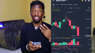 TRADING de CRYPTO sur TÉLÉPHONE pour la première fois sur Binance [upl. by Llevram428]