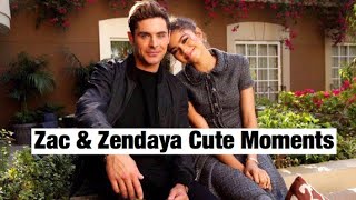 Zac Efron amp Zendaya  Cute Moments [upl. by Sayer]