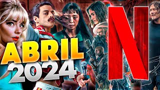 Estrenos Netflix Abril 2024  Top Cinema [upl. by Llennaj5]