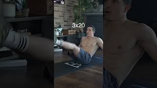 Get Abs like Cristiano Ronaldo  Six pack abs workout at home  🔥😱 [upl. by Enylrac595]