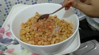 Delicious Matar Chaat  Easy Recipe  The Indian Cuisine food cooking [upl. by Anirdnaxela]