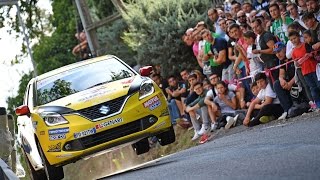 Suzuki BALENO SR debutto e vittoria al Rally di Roma Capitale​ 2016 [upl. by Corina]