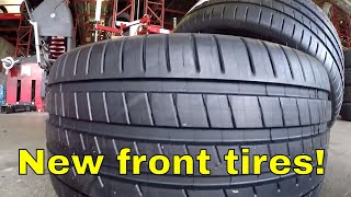 Michelin Pilot Super Sport ZP tires [upl. by Icyac]