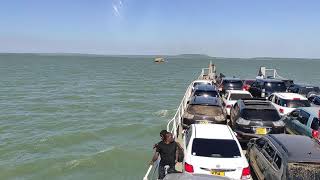 Lake Victoria  Ferry and Water Bus meet [upl. by Tammy487]