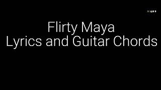 Flirty maya  Neetesh Jung kunwar  lyrics and Chords  Guitar lesson  Nepal [upl. by Oringas]