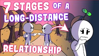 7 Stages of a Long Distance Relationship [upl. by Maclaine]