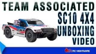 Team Associated SC10 4X4 Unboxing Video [upl. by Zimmer]