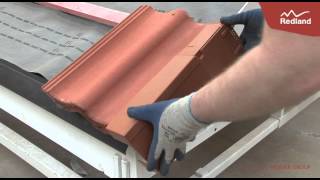 Interlocking Concrete Tiles AmbiDry Verge Installation Video [upl. by Mufi]