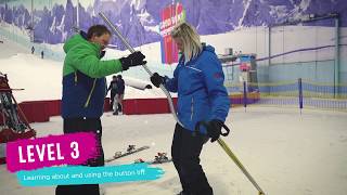 Day 3 of 3  Learn to ski in 3 weeks  Beginner Ski Lesson  Chill Factore [upl. by Coad]