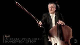 Gabriele Ragghianti Italian Double Bass Bow Hold [upl. by Furr912]