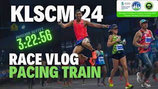 KLSCM 24 FULL MARATHON RACE VLOG  32256 [upl. by Lathan611]