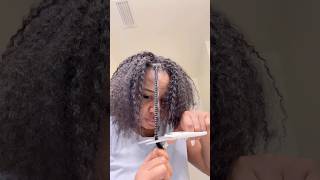 Hair loss after braids maintenance blowout hair braids maintenancevlog howto [upl. by Sulamith]