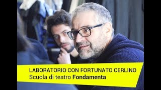 Laboratorio di analisi del testo con Fortunato Cerlino [upl. by Blase]