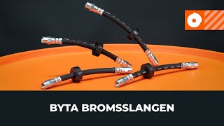 Hur man byter bromsslang på bilen AUTODOCLEKTION [upl. by Normalie610]