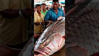 Fresh Grouper Snapper amp Threadfin at the Fish Market Today 🌊🐟 [upl. by Irehs]