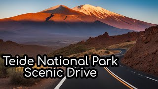 Scenic drive through the Teide National Park in Tenerife [upl. by Haididej117]