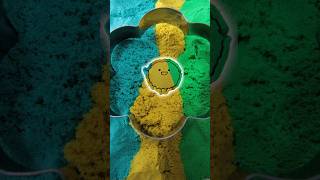 Kinetic Sand cut and crunch kineticsand kineticsend holidayswithyoutube sand [upl. by Karlie]