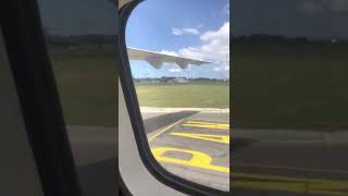 Landing at Zanzibar airport with precision air [upl. by Olfe977]