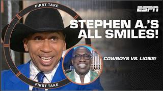 🎉 BIRTHDAY CELEBRATION 🤠 Stephen A amp Shannon Sharpe UNLEASH on Dallas Cowboys  First Take [upl. by Etnomal]