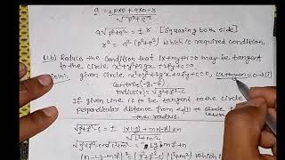 Class 12 Part 5 circle book solutions exercise 81 conic section [upl. by Alage]