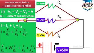 L10  Combination of resistors  Parallel Combination  Ch14  10th Physics [upl. by Abate997]