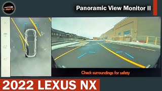 2022 Lexus NX  Panoramic View Monitor II Lexus NX LexusNX 2022 [upl. by Enelyaj691]