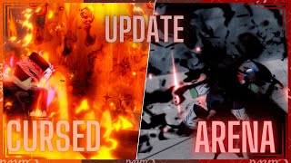 New character Higuruma Sukuna flame arrow rework and Choso RELEASECursed arena [upl. by Eelarol622]