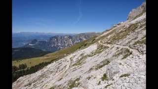 Dolomiten UNESCO Welterbe Wanderbarer Rosengarten amp Umgebung September 2014 [upl. by Kcireddor]