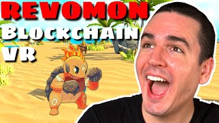 NEW VR BattleCollect NFT Monster Game REVOMON Blockchain VR Pokémon 20 Play to Earn Crypto Game [upl. by Alix]