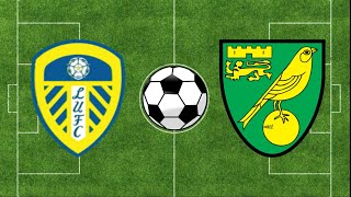 Leeds United vs Norwich Highlights Goals  Championship 202324 Playoffs  eFootball PES 2021 [upl. by Adliwa]