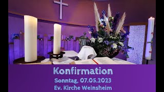 Weinsheimer Konfirmation 2023 [upl. by Ainej]