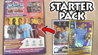 NEW Topps MATCH ATTAX 202324 Starter Pack Opening  Checklist amp Binder New Collection [upl. by Ojyram687]