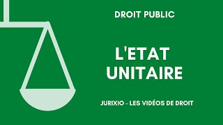 LEtat unitaire [upl. by Anayt]