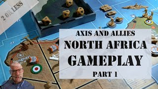 Axis and Allies North Africa Gameplay 1 [upl. by Supmart]