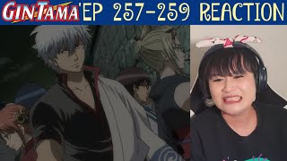 GINTAMA EPISODE 257 258 259 BLIND REACTION COURTESAN OF A NATION ARC [upl. by Annayad]