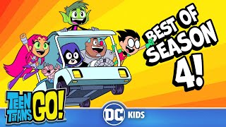 Season 4 BEST Moments Part 2  Teen Titans Go  dckids [upl. by Arron]