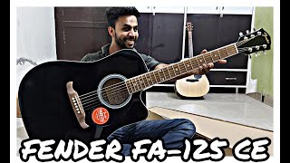 FENDER FA125 CE WALNUT FRETBOARD  BEST GUITAR FOR BEGINNERS amp FOR LIVE SHOWS  UNBOXING  20000 [upl. by Ofella]