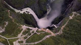 Vøringsfossen Norwegian Scenic Route Hardangervidda [upl. by Yalahs919]