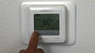 How to Use Your Honeywell T4 Pro Thermostat [upl. by Snoddy]