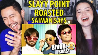 SAIMAN SAYS  Slayy Point Roasted 😂  Saiman Shows  Reaction by Jaby Koay amp Achara Kirk [upl. by Yrnehnhoj]