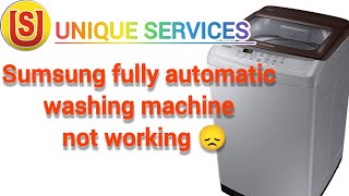 Samsung fully automatic washing machine repair washing machine kaise repair karevideosumsung [upl. by Anahsar]