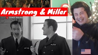 American Reacts Armstrong Miller Mitchell amp Webb as WW2 Pilots  Comic Relief [upl. by Anwat389]