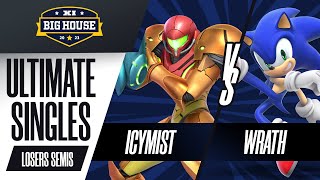 IcyMist Samus vs Wrath Sonic  Ultimate Singles Losers Semis  The Big House 11 [upl. by Upshaw709]