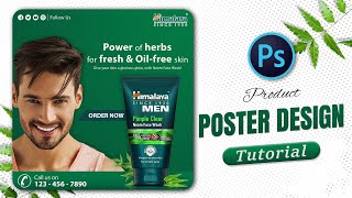 How to Make Poster for Selling Products  Photoshop Tutorial  Design [upl. by Clementis]