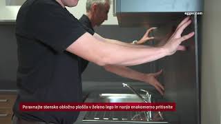 EGGER postforming delovne plošče  EGGER stenske obložne plošče  Obdelava in montaža [upl. by Tjader]