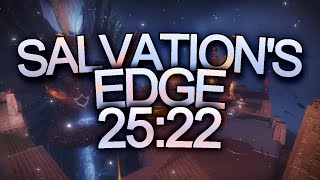 Salvations Edge in 25 Minutes Speedrun World Record 2522 [upl. by Julio]