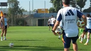 Kylian Mbappé first training at Real Madrid [upl. by Kenneth]