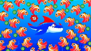 Fishdom New Update Ads Mini Games  Fish Evolution Games  Fish monster Part 21 Gameplay [upl. by Millar]