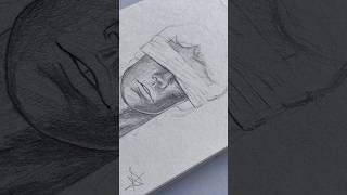 Draw a man with a blindfold art sketch drawing lisa kissme [upl. by Hardner]