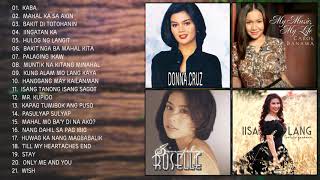 Donna Cruz Roselle Nava Carol Banawa Tootsie Guevarra Non Stop OPM Love Songs  OPM HITS [upl. by Dyana]